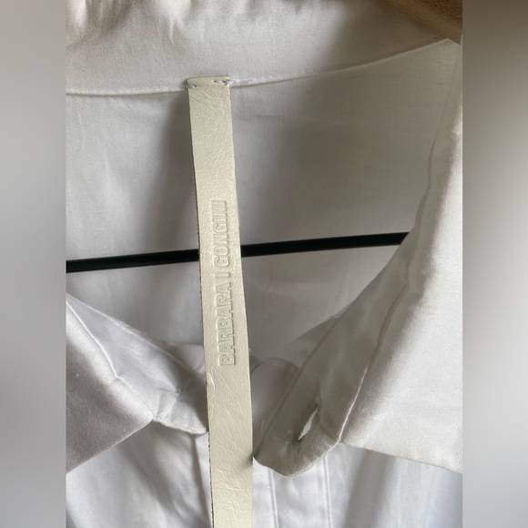 BARBARA I GONGINI Plus size Oversized Patch Pocket Shirt NWOT - Picture 8 of 11